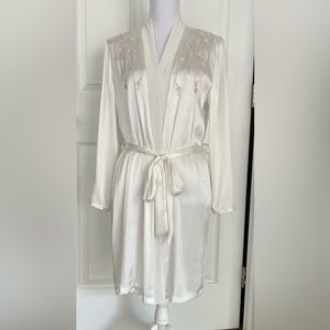 Linea Donatella Embroidered Robe - Size S/M